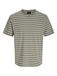 JACK & JONES Shirt olijfgroen / wit