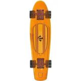 Choke Skateboard Penny Board Volwassenen/Kinderen/Jongens/Meisjes - Juicy Susi Clear Orange 57 cm - Doorzichtig - 22.5 inch - Polypropeen