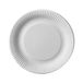 Papstar Conpax 50 wegwerpborden 23cm Wit Karton Rond