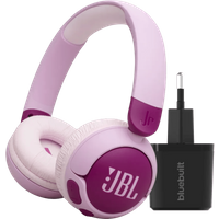 JBL JR320BT Paars + Oplader