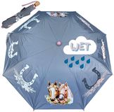 HECKBO Germany Heckbo Paraplu MAGIC REFLECTOR paard horse