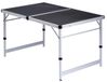 Isabella Opvouwbare Campingtafel 120 x 80 cm Zwart