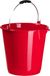 Plasticforte Emmer - met schenktuit - 12L - fuchsia roze - schoonmaakemmer