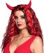 Boland Pruik Duivelhoorns Dames Synthetisch Rood - Rood