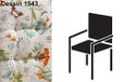 BEST 04101543 stoelkussen Nieder STS 100 x 50 x 7 cm, D.1543
