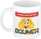 Bellatio Decorations Koffiemok Rood Keramiek 300 ml