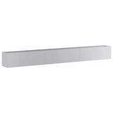 VidaXL Plantenbak 360x40x40 cm gegalvaniseerd staal