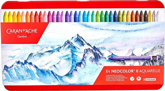 Caran d'Ache METALEN DOOS 84 NEOCOLOR 2