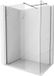 Mexen Kioto-X paroi de douche Walk-in 110 x 110 cm, transparent 10 mm, gris canon brossé