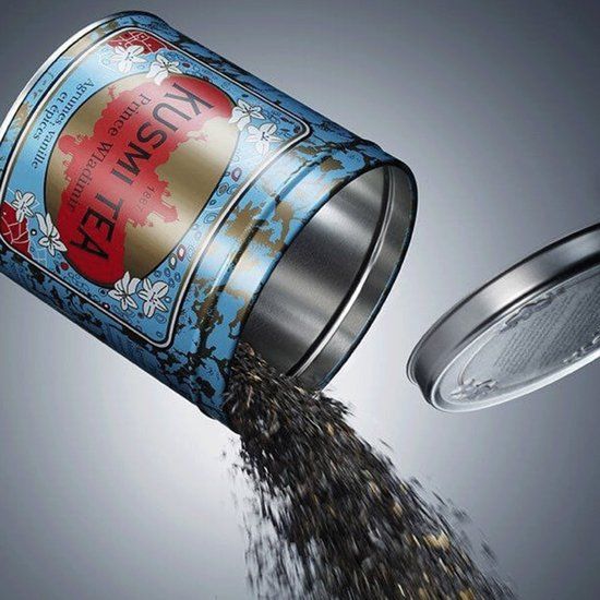 Kusmi Tea Biologische zwarte thee Prince Volodymyr, 100 g (in metalen blik)