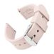 Archer Watch Straps - Vervangende Quick Release Horlogebanden van Zacht Siliconen Rubber voor Dames en Heren (Vaal Roze, 24mm)