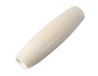 Hoorn parel witte cilinder diameter 6 x 25 mm. 200u.