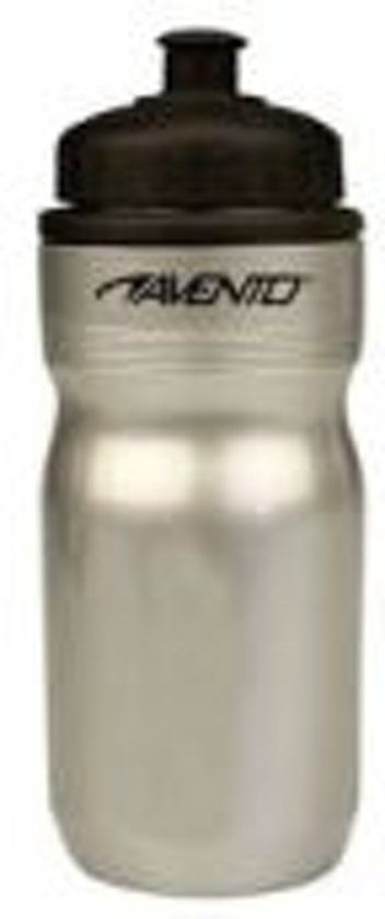 Avento - Sportbidon - 0.5 Liter - Zilvergrijs/Zwart
