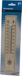 Merkloos / Sans marque Binnen/buiten thermometer hout 21 x 4 cm