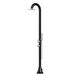 Sined LUNA DUO NERA INOX – Douche extérieure autoportante en acier inoxydable AISI 316L – noir/inox – douchette à main – eau chaude et froide