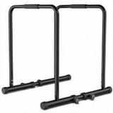 Sportstech PT500 verstelbare dip bars, dipstation & parallettes, Calisthenics, tot 300 kg, antislip, 80–90 cm