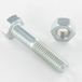Boulon tête hexagonale M18x80 acier zingué - 5 pièces
