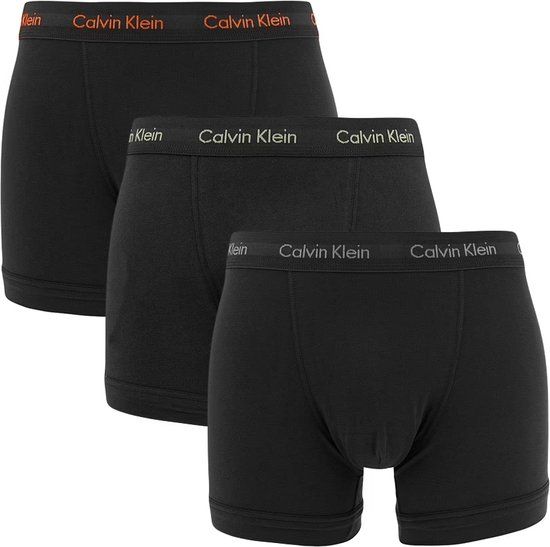 Calvin Klein 3-Pack Boxershorts Heren - Zwart - Maat S