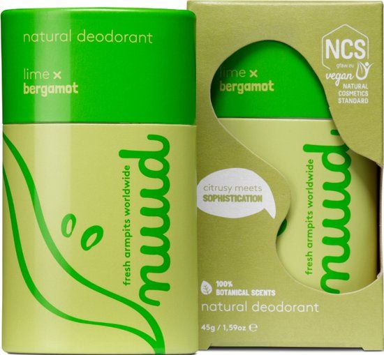 Nuud Limoen x Bergamot Natuurlijke Vegan Deodorant Stick