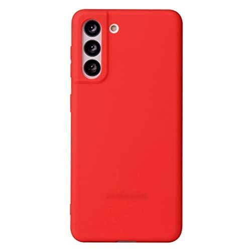 PUTCAR Samsung Galaxy S21 Plus Ultra Slim Case [Schokbestendig] Zachte en elegante TPU Case voor Samsung Galaxy S21 Plus - Rood