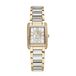 ROAMER AG Horloge Diana Vrouwen Polshorloge Analoog Quartz Staal Goudkleurig Wit Rechthoek