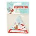 Neviti Feestelijke Plezier Kersttafel Glazen Decoraties - Pack van 10