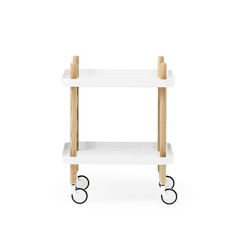 Normann Copenhagen Block bijzettafel wit