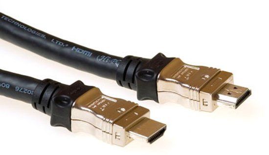 ACT AK3753 HDMI-kabel - Zwart - 7.5 m