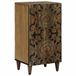 vidaXL Dressoir met opslag Bruin 40 x 33,5 x 75 cm Massief Mango Hout