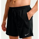 Nike STRIDE 7IN Hardloopshorts Heren - zwart, zilver, Maat XXL