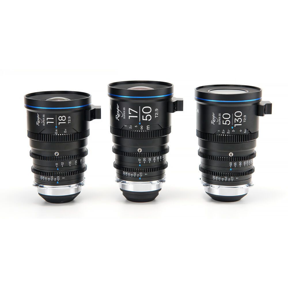 Laowa Ranger S35 LITE T2.9 Cine Zoom Lens 3-Lens Bundle - Arri PL/EF-mount