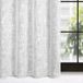 Eurofirany 401738 Sheer Polyester Gordijn Wit Patroon Zeilring 1400x2500mm