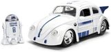 Jada Toys Star Wars R2-D2 Volkswagen Drag Beetle Diecast 1:24