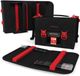 ARTEZA Layout Marker Organizer, Pocket Organizer met 108 vakken, uitneembare pennenzak en draagriem, ritsvak en handvat, voor stiften, penselen, kleurpotloden