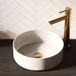 Brauer Circle Waskom - Rond - 36 cm - Keramiek - Hoogglans - Wit