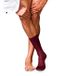 FALKE No. 9 Pure Fil d´Écosse katoenen sokken voor heren - rood - maat 43-44