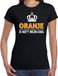 Bellatio Decorations Koningsdag t-shirt - oranje is niet mijn ding - zwart XXL