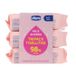 Chicco Lingettes humides 3 x 72 lingettes