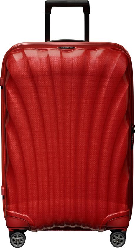 Samsonite Samsonite C-Lite Spinner 69 chili red Harde Koffer Rood