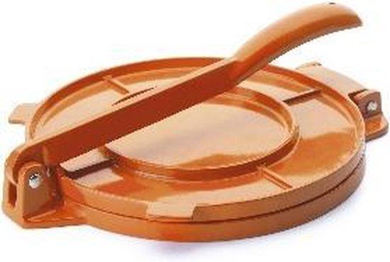Ibili Tortillapers - Oranje - 20 cm - Met deksel
