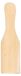 Merkloos Raclette spatel houten - 6 stuks - 15 x 4 cm - Naturel