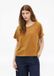 s.Oliver T-shirt met kledingstukverf en open randen