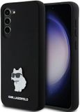 Karl Lagerfeld - Hardcase voor Samsung Galaxy S24 Plus - Zwart - Choupette Design