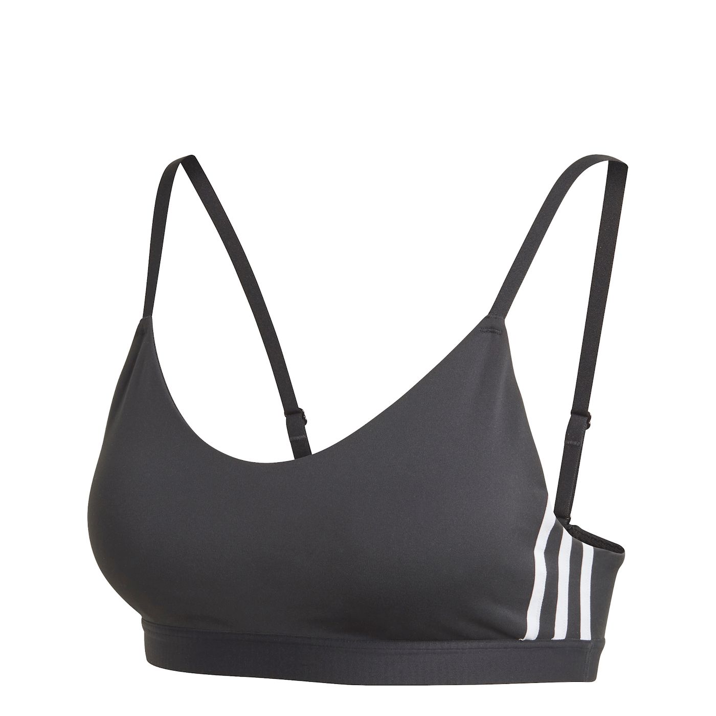 Adidas 3-Stripes Bra - Zwart/Wit/Grijs - Dames