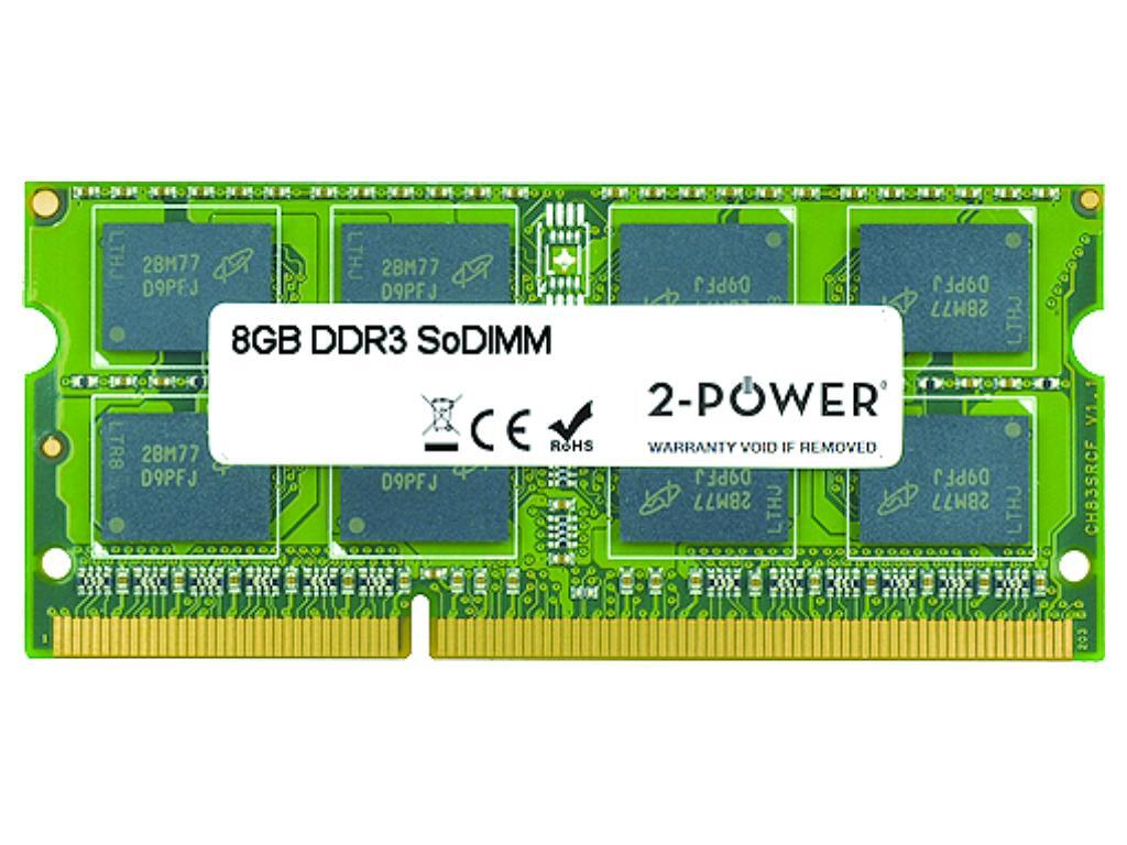 2-Power 8GB MultiSpeed 1066/1333/1600 MHz SODIMM Memory