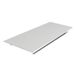 thermohauser Taartplaat (roestvrij staal), rechthoekig, 39,5 x 16,0 x 3,0 cm, gepolijst, met plint