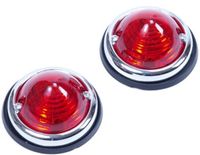 Huismerk HJSMeppel Positielamp 2 delig ROOD