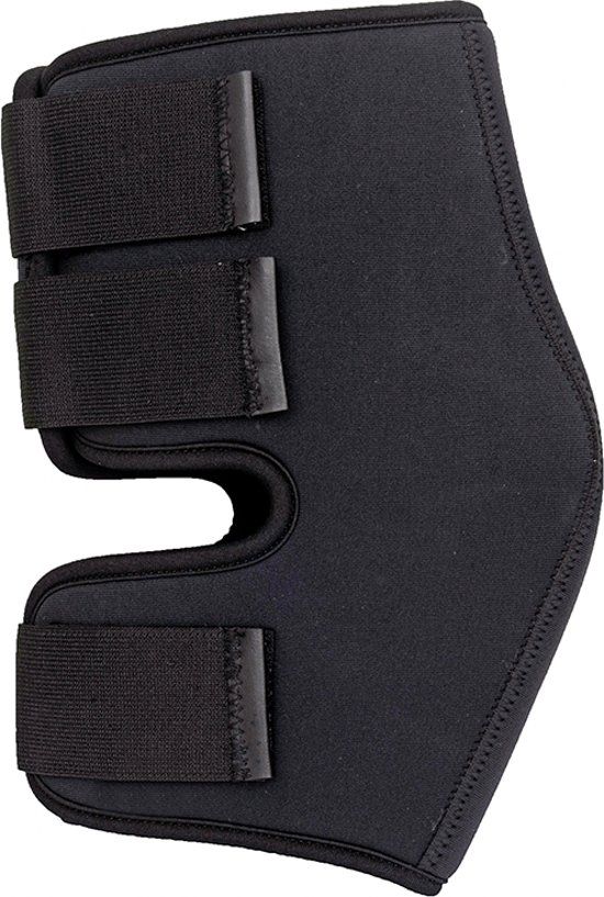 HKM Spronggewrichtbeschermer -Mr. Feel Warm- zwart S