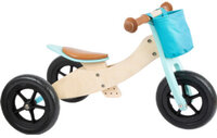 Small Foot ® waaiertrike Maxi 2 in 1 turquoise