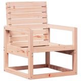 VidaXL Tuinstoel Gecapitonneerde Zitting Hout 57,5x63x76 cm